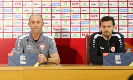 Milevski and Dimitrievski press conference before the match with Armenia